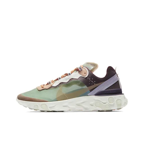 Nike React Element 87 Беговые кроссовки Низкий топ Унисекс