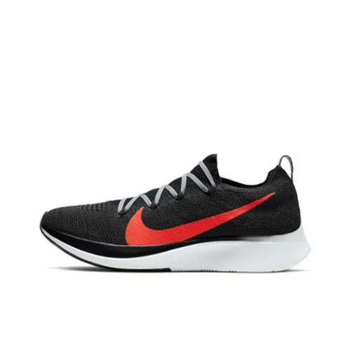 Nike Zoom Fly 1 Нелипкий Легкий Низкий Топ Марафон Беговые кроссовки Мужские Черные