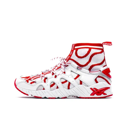 Vivienne Westwood x Asics Gel Mai KNIT High Top Беговые кроссовки Унисекс Белый Красный