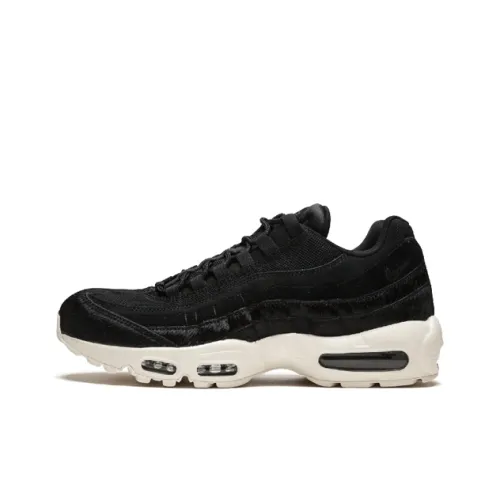 Nike Air Max 95 Low Топ Обувь GS Черный Белый