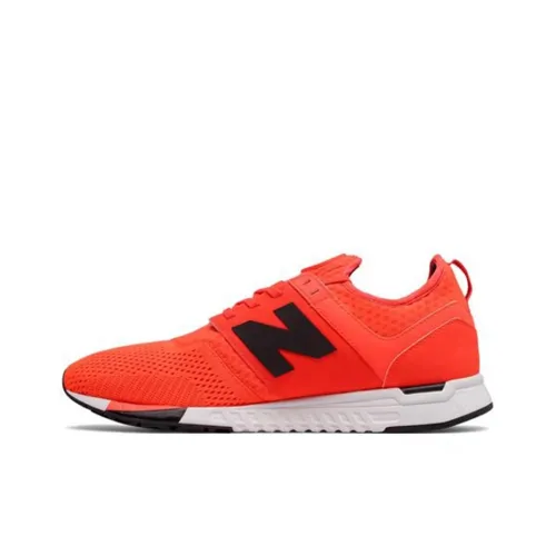 New Balance NB 247 Low Топ Повседневные Беговые Кроссовки Унисекс Оранжевые