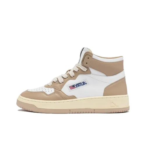 AUTRY Высокие Кроссовки для скейтбординга Женские Белые Умбра