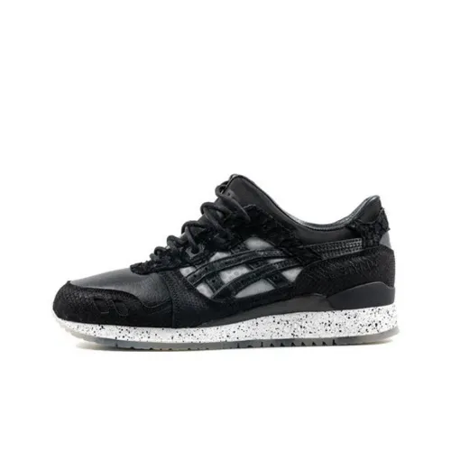 Asics Gel Lyte 3 Low Топ Беговые кроссовки Унисекс Черный
