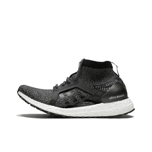 Adidas ULT Поддержка Амортизация MID Топ Марафон Беговые кроссовки Женские Черный Белый