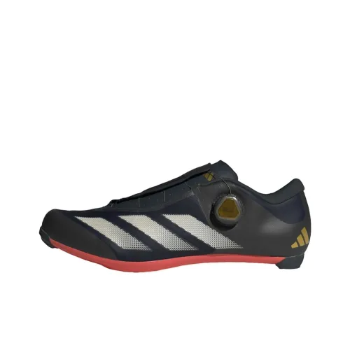 Adidas The Road Slip-Resistant Abrasion-Resistant Low Top Велосипедные кроссовки Унисекс Темно-синий Белый Красный