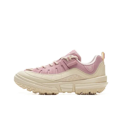 LINING CF Su Linchuan Lite Low Топ Outdoor Casual Обувь Женские Розовый