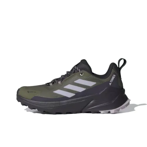 adidas Terrex TRAILMAKER 2,0 Износостойкий и Водонепроницаемый Низкий Топ Альпинистская Обувь Женская Зеленый Черный
