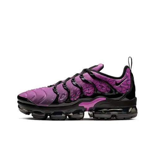 Nike Vapormax Plus Low Беговые кроссовки Унисекс Черный Фиолетовый