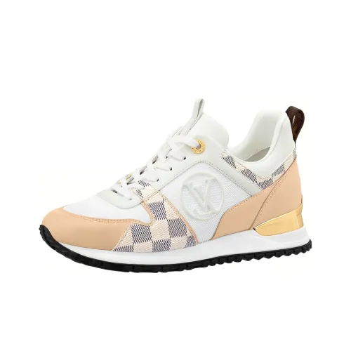 LOUIS VUITTON Run Away Low Топ Повседневная обувь Женская Белая Умбра