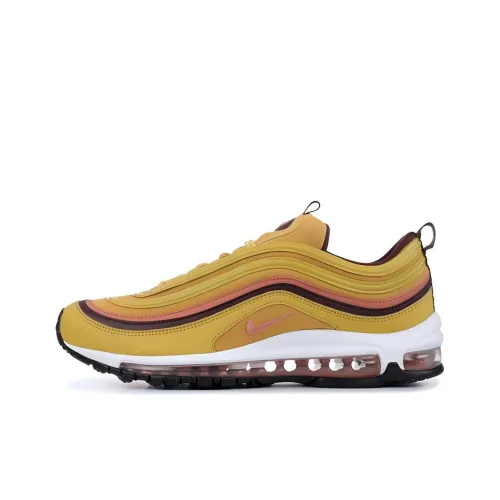 Nike Air Max 97 Low Беговые кроссовки Топ для женщин желтые