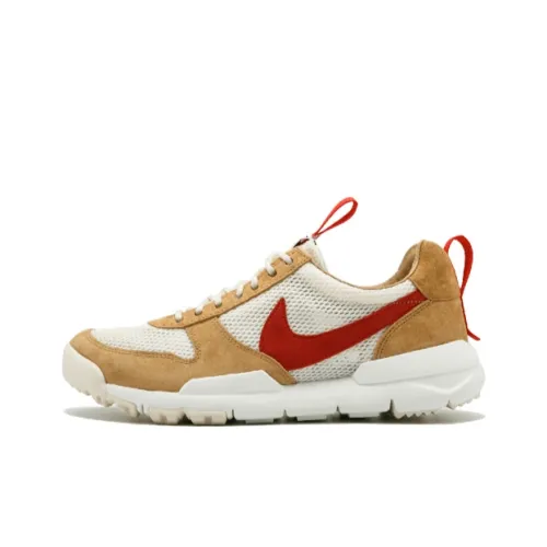 Tom Sachs x Nike Mars Yard противоскользящий низкий топ повседневный городской коммутатор беговые кроссовки мужские желтый белый красный
