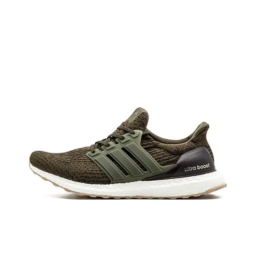 Adidas ULT Нескользящие Легкие Низкие Беговые Кроссовки Мужские Зеленые