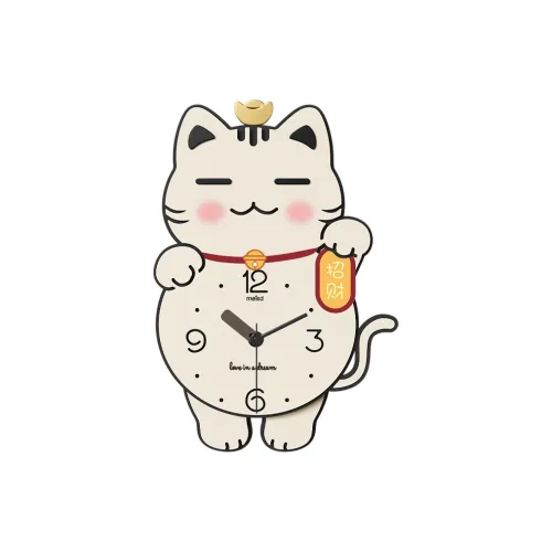 Meishida Sweeping Seconds Movement Унисекс Настенные часы Белый