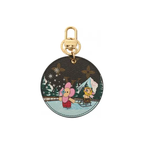 LOUIS VUITTON Холст Брелоки Унисекс Розовый