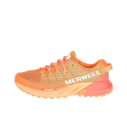 MERRELL Agility Peak 4 противоскользящий устойчивый к истиранию низкий топ повседневная обувь для бега мужская оранжевая