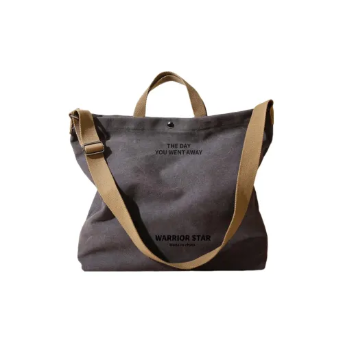 Warrior Холщовая сумка через плечо большая унисекс серый бежевый черный