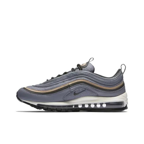 Nike Air Max 97 Low Топ Повседневные Беговые Кроссовки Унисекс Серый