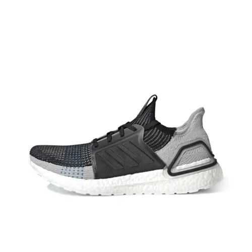 Adidas ULT Амортизация Дышащий Легкий Низкий Топ Повседневные Беговые Кроссовки Мужские Черный Серый Синий Белый