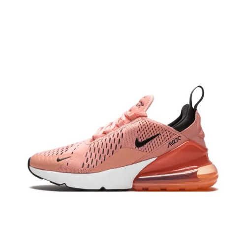 Nike Air Max 270 Low Топ A FLowfoam Беговые кроссовки Женские Кораллово-розовый