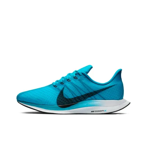 Nike Pegasus 35 Non Slip Легкий Низкий Топ Беговые кроссовки Мужские Синий Черный