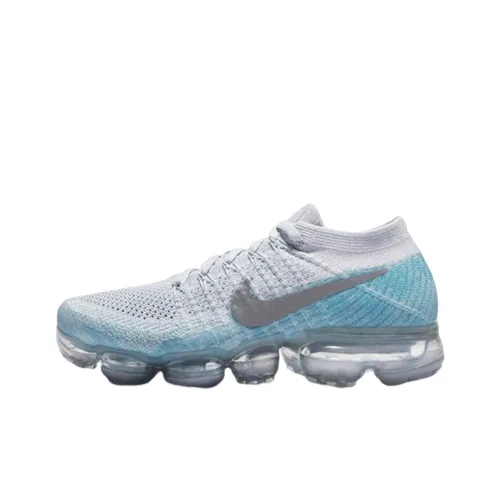 Nike Air Vapormax Low Топ Повседневные Беговые Кроссовки Женские Белые Синие