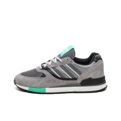 Adidas Originals Нескользящий Легкий Низкий Топ Противоскользящий Унисекс Серый Черный Зеленый