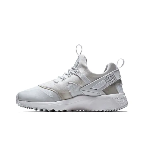 Nike Air Huarache Shock Absorbers Slip-resistant Low Top Беговые кроссовки Мужские Белые
