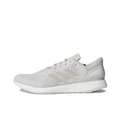 Adidas Pureboost Dpr Slip Resistant Abrasion Resistant Низкий Топ Беговые кроссовки Мужские Серые