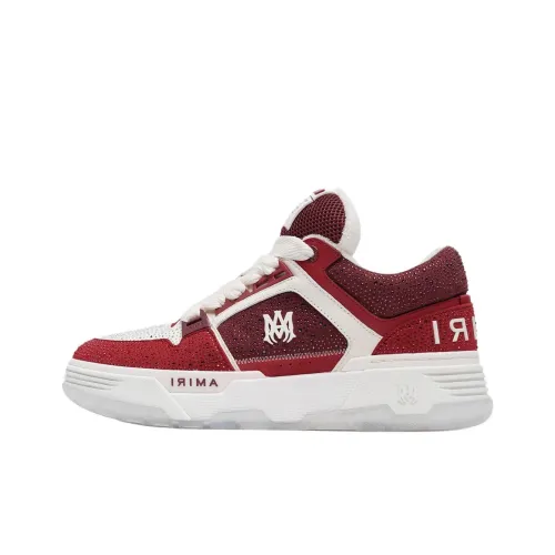 AMIRI MA 1 Low Топ Скейтборд Кроссовки Мужские Красные