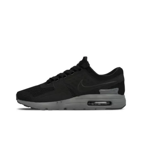 Nike Air Max ZeroAir Max ZERO Low Топ Марафон Беговые кроссовки Унисекс Черный