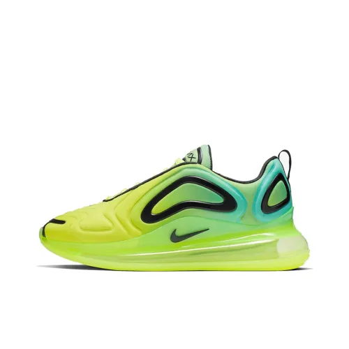 Nike Air Max 720 Low Топ Марафон Беговые кроссовки Мужской Черный Желтый