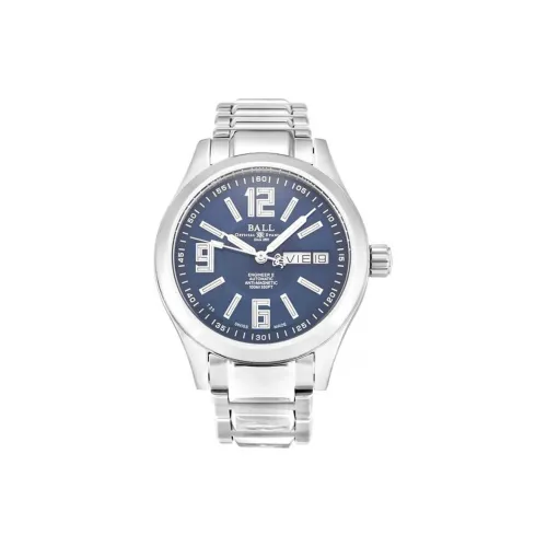 Шар Engineer II Автоматический Механический Механизм Мужские Часы Часы 38 мм Синий Циферблат Корпус из Нержавеющей Стали