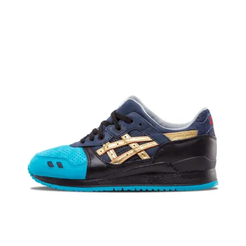 Ronnie Fieg x Asics Gel Lyte 3 Легкий Низкий Топ Беговые кроссовки Унисекс Синий