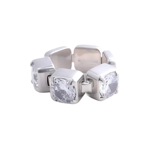 JIL SANDER Цирконий Кольца Женское Серебро