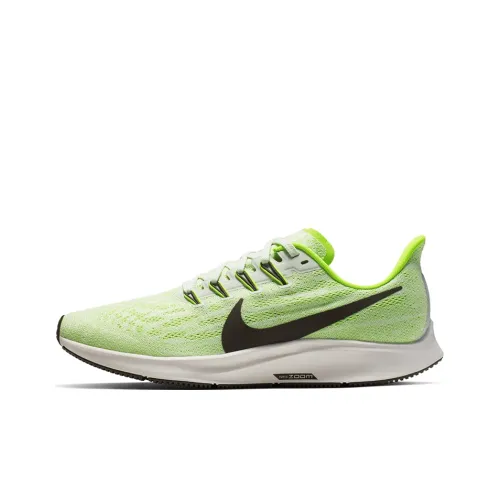 Nike Pegasus 36 Low Топ Повседневные Беговые Кроссовки Мужские Белые Зеленые