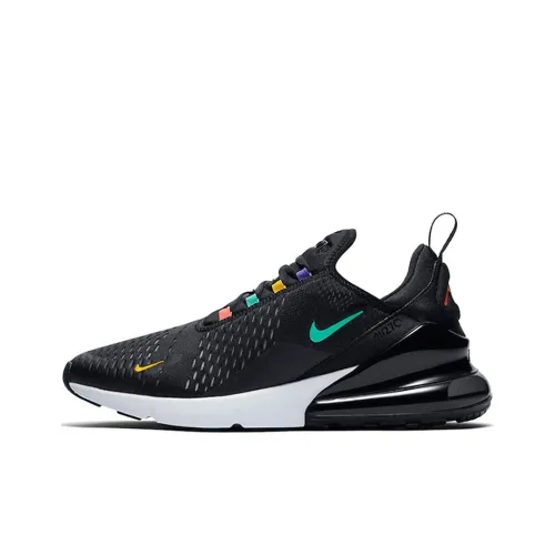 Nike Air Max 270 Low Топ Беговые кроссовки Мужской Черный белый