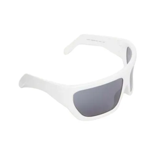 RICK OWENS совместный бренд RO Нейлон Нерегулярная форма Солнцезащитные очки Мужской Белый