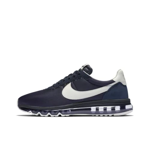 Nike Air Max LD ZERO Low Топ Air Cushion Marathon Беговые кроссовки Unisex Черный Белый