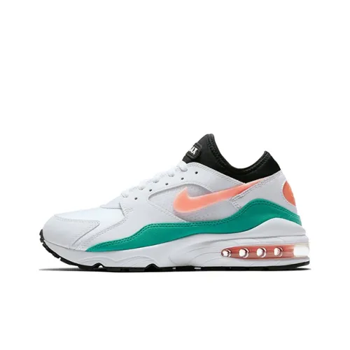 Nike Air Max 93 Low Беговые кроссовки Мужские Белые
