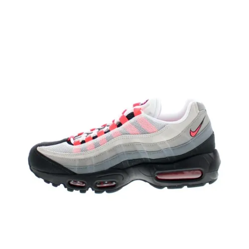 Nike Air Max 95 Low Беговые кроссовки Мужские Черные Серые Белые