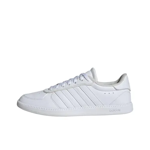 Adidas LITE RACER 4,0 Slip-Resistant Abrasion-Resistant Low-Top Skateboard Shoes Women's White