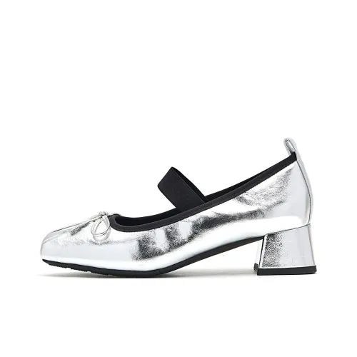 HARSON Грубый каблук Мэри Джейн туфли 4,5 см женские