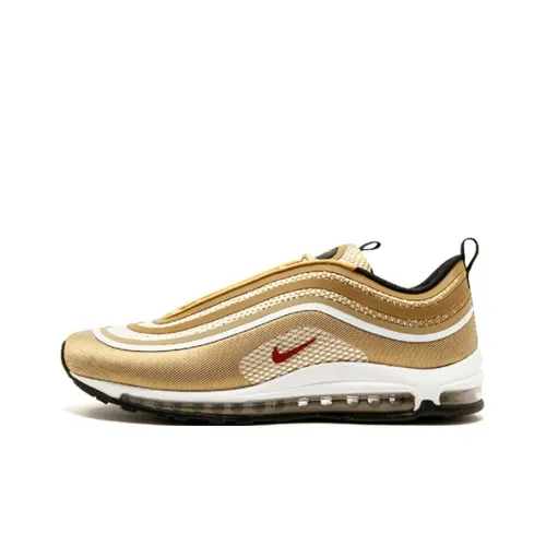 Nike Air Max 97 Low Топ Марафон Беговые кроссовки Мужской Коричневый