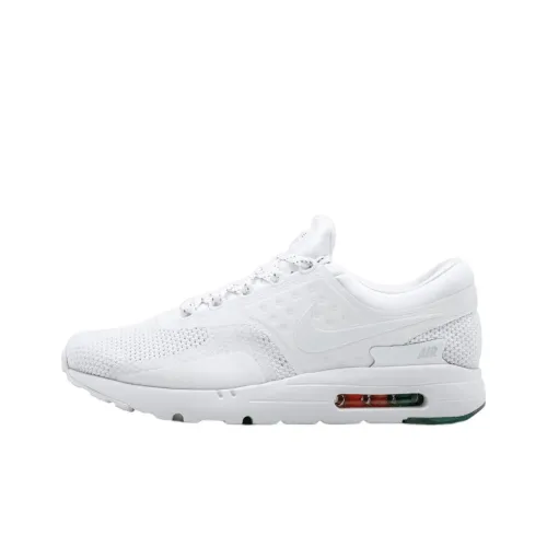 Nike Air Max ZERO Low Беговые кроссовки Унисекс Белые