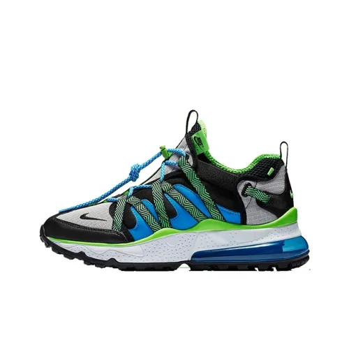 Nike Air Max 270 Low Беговые кроссовки Мужские Черные Синие Зеленые