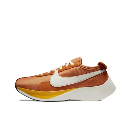 Nike Moon Racer Амортизация Баланс Низкий Топ Беговые кроссовки Унисекс Белый Коричневый