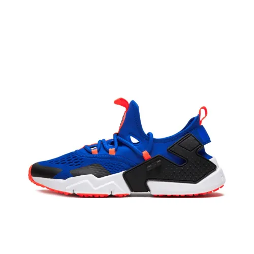 Nike Air Huarache Амортизация Легкий Низкий Топ Марафон Беговые кроссовки Мужской Синий