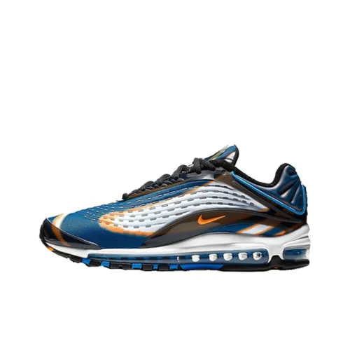 Nike Air Max DELUXE Low Беговые кроссовки Мужские Камуфляжный синий
