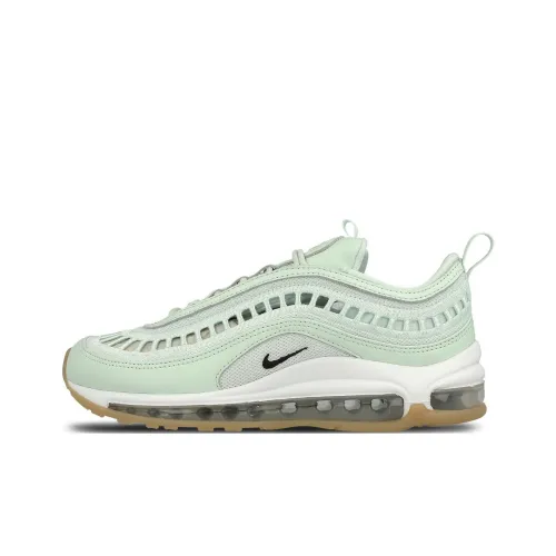 Nike Air Max 97 Ultra 17 SL Low Топ Беговые кроссовки Женские Светло-зеленый