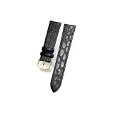 Чёрная нить, золотистая пряжка